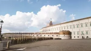 Rzym zabytki - Pałac na Kwirynale - fasada