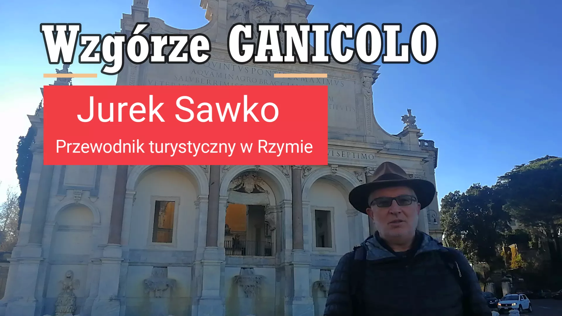 Wzgórze Ganicolo - panorama Rzymu 1