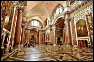 Rzym zabytki - bazylika Santa Maria degli Angeli